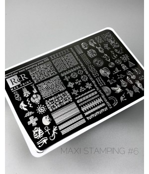 P089 Пластина для стемпінгу MAX PRINT RC- 06